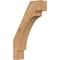 Ekena Millwork 5 1/2"W x 20"D x 32"H Merced Smooth Knee Brace, Western Red Cedar BRC06X20X32MRC00SWR - alternate 1